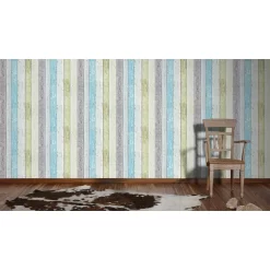 A.S. Creation Elements | 855077 | Papier Peint Bois Intissé | 0.53 M X 10.05 M | Bleu -Décoratif Soldes 855077 5