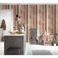 A.S. Creation Elements | 895127 | Papier Peint Bois Intissé | 0.53 M X 10.05 M | Marron -Décoratif Soldes 895127 8