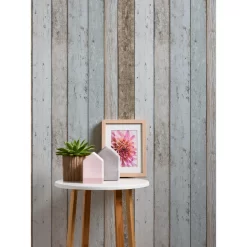 A.S. Creation Il Decoro | 899927 | Papier Peint Papier Imitation Bois | 0.53 M X 10.05 M | Gris