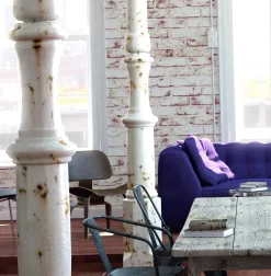 A.S. Creation Elements | 907813 | Papier Peint Intissé Pierre Brique | 0.53 M X 10.05 M | Rouge -Décoratif Soldes 907813 4