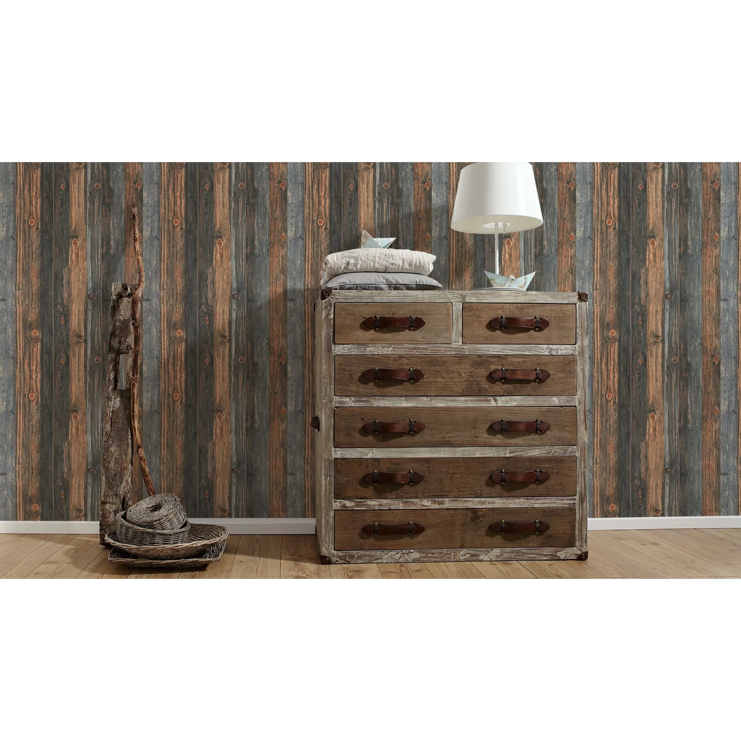 A.S. Creation Elements | 908612 | Papier Peint Bois Intissé | 0.53 M X 10.05 M | Marron 5 A.S. Creation Elements | 908612 | Papier Peint Bois Intissé | 0.53 M X 10.05 M | Marron – Image 5