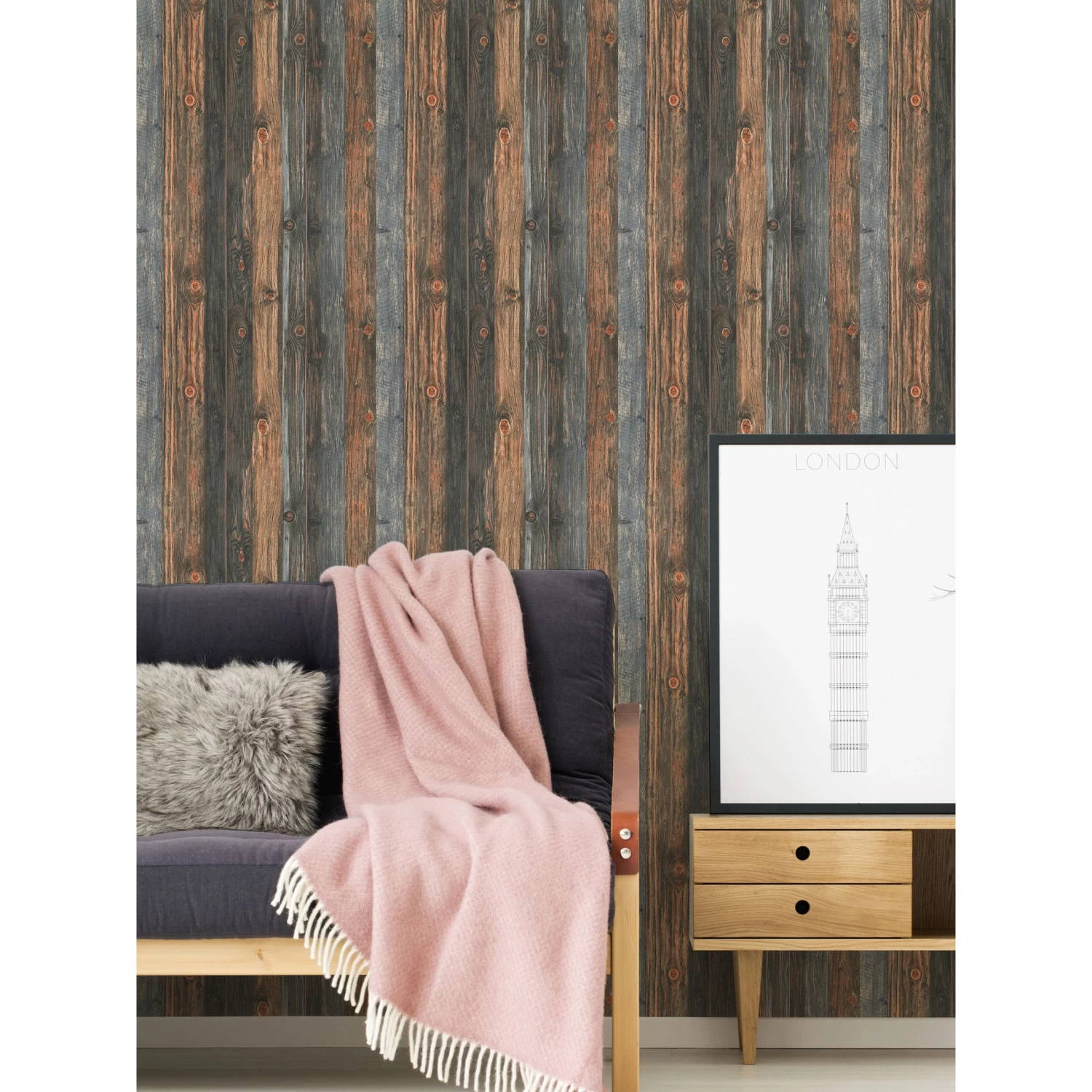 A.S. Creation Elements | 908612 | Papier Peint Bois Intissé | 0.53 M X 10.05 M | Marron 9 A.S. Creation Elements | 908612 | Papier Peint Bois Intissé | 0.53 M X 10.05 M | Marron – Image 9