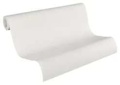 A.S. Creation Daniel Hechter 2 | 913050 | Papier Peint Intissé Uni | 0.53 M X 10.05 M | Blanc