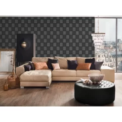 A.S. Creation Il Decoro | 934892 | Papier Peint Papier Effet Béton | 0.53 M X 10.05 M | Gris -Décoratif Soldes 934892 3