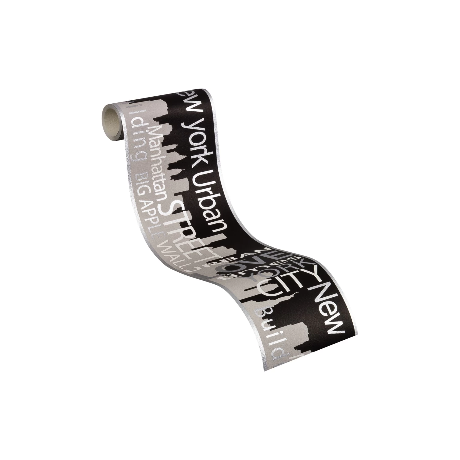 A.S. Creation Only Borders 9 | 935671 | Frise Murale Papier Peint Papier | 0.13 M X 5 M | Gris 2 A.S. Creation Only Borders 9 | 935671 | Frise Murale Papier Peint Papier | 0.13 M X 5 M | Gris – Image 2