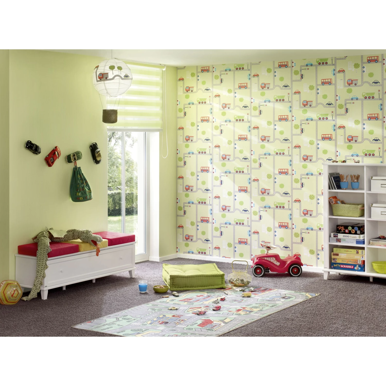 A.S. Creation Boys & Girls 6 | 936322 | Papier Peint Papier Dessins & Motifs | Vert 2 A.S. Creation Boys & Girls 6 | 936322 | Papier Peint Papier Dessins & Motifs | Vert – Image 2