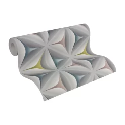 A.S. Creation Scandinavian 2 | 960422 | Papier Peint Intissé Floral | 0.53 M X 10.05 M | Coloré