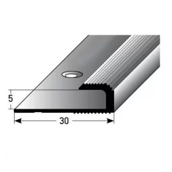 Profilé à Emboîter Pour Sol Stratifié | Hauteur Emboîtage 5 Mm | Aluminium Anodisé | à Visser -Décoratif Soldes AUER0018
