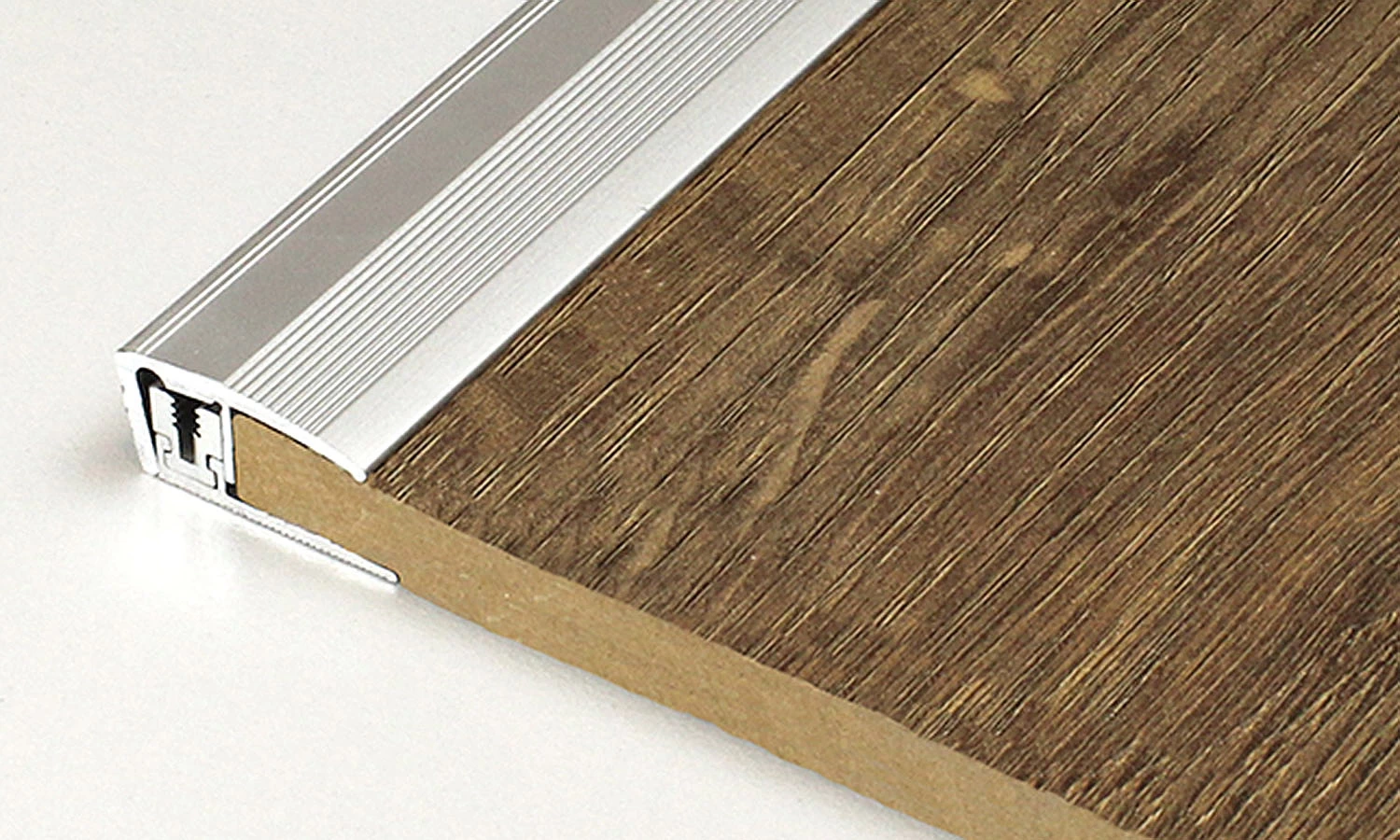 Profilé De Finition Sol Stratifié | Hauteur 7 - 17 Mm | Aluminium Anodisé 1 Profilé De Finition Sol Stratifié | Hauteur 7 - 17 Mm | Aluminium Anodisé