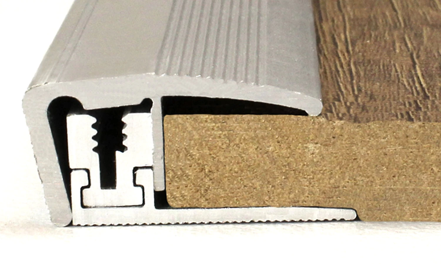 Profilé De Finition Sol Stratifié | Hauteur 7 - 17 Mm | Aluminium Anodisé 2 Profilé De Finition Sol Stratifié | Hauteur 7 - 17 Mm | Aluminium Anodisé – Image 2