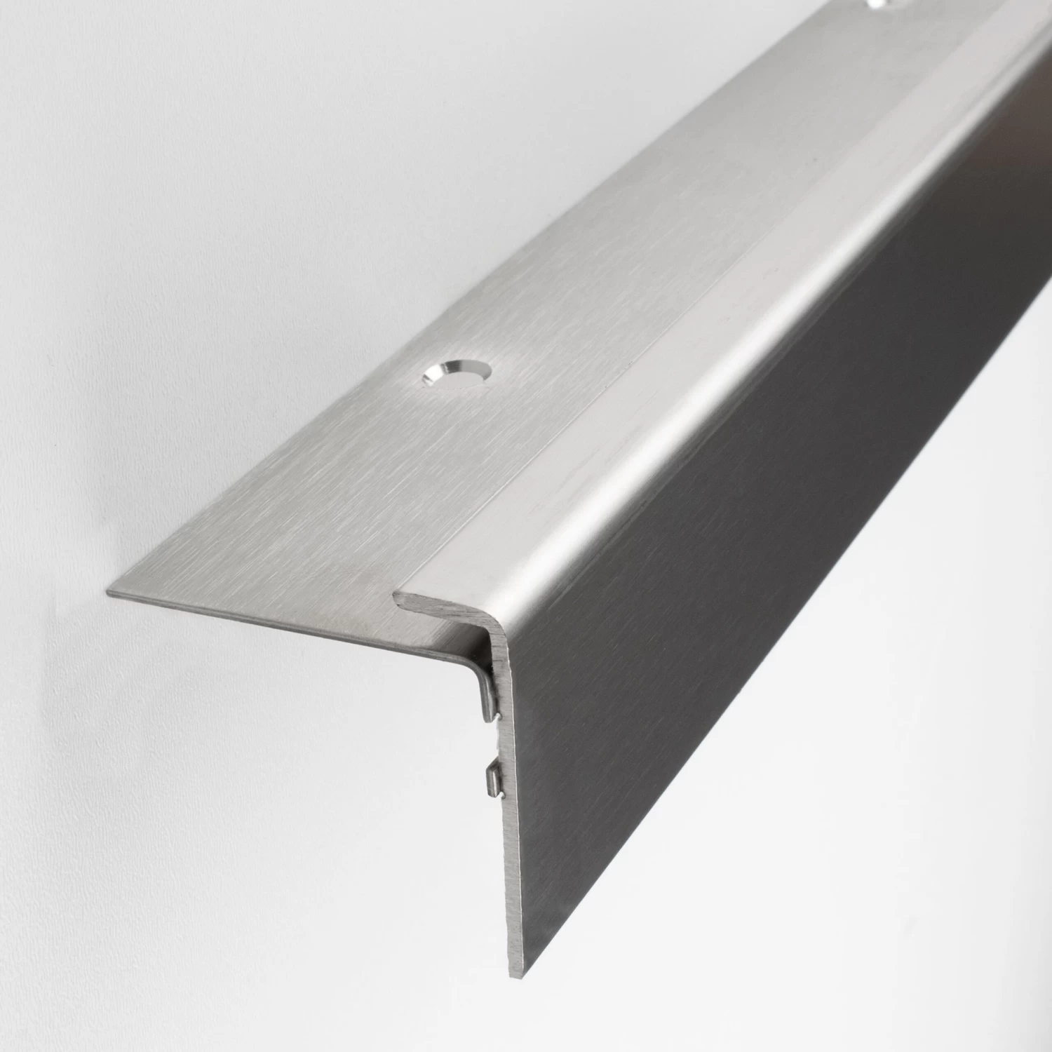 Profilé De Finition | Nez De Marche | Pour épaisseur De Sol De 2,5 - 22 Mm | Inox 1 Profilé De Finition | Nez De Marche | Pour épaisseur De Sol De 2,5 - 22 Mm | Inox