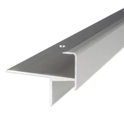 Nez De Marche Pour Parquet | Cornière | Hauteur Emboîtage 15.3 Mm | Aluminium Anodisé -Décoratif Soldes AUER0261 01 SILBER scaled