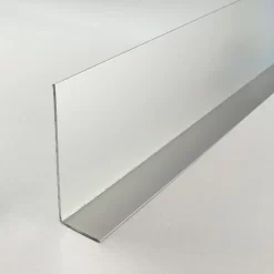 Plinthe Type 60 Aluminium Différents Modèles Angle: 135°