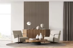 Neuhofer | Panneaux Acoustiques | MDF | Chêne Nature | 3D Panneaux Muraux | Isolation Acoustique -Décoratif Soldes Akustikpaneel EicheNatur 4