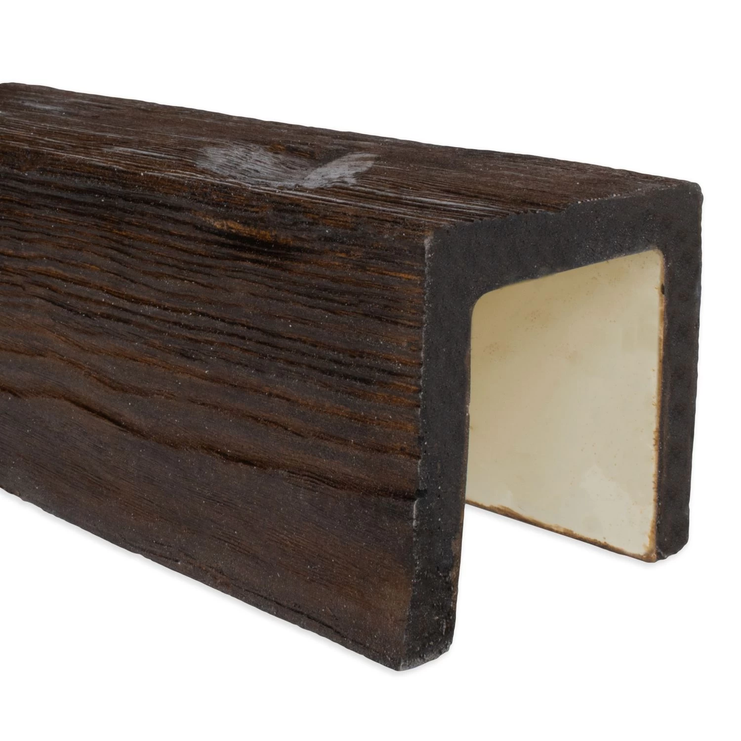 Elite Decor | Fausses Poutres ED106 | PU | 120 X 120mm | Chêne Foncé | Fausse Poutre Imitation Bois 1 Elite Decor | Fausses Poutres ED106 | PU | 120 X 120mm | Chêne Foncé | Fausse Poutre Imitation Bois