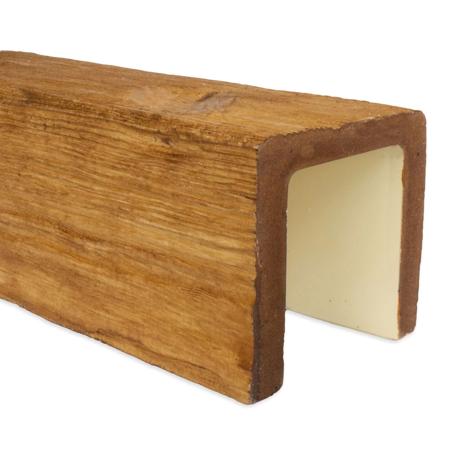 Elite Decor | Fausses Poutres ED106 | PU | 120 X 120mm | Chêne Clair | Fausse Poutre Imitation Bois 1 Elite Decor | Fausses Poutres ED106 | PU | 120 X 120mm | Chêne Clair | Fausse Poutre Imitation Bois