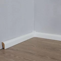 PROVISTON | Plinthe | Arrondi | MDF Mélaminé | Plinthe Blanche | 20 X 40mm | Plinthe Moderne -Décoratif Soldes FU049L 5 scaled