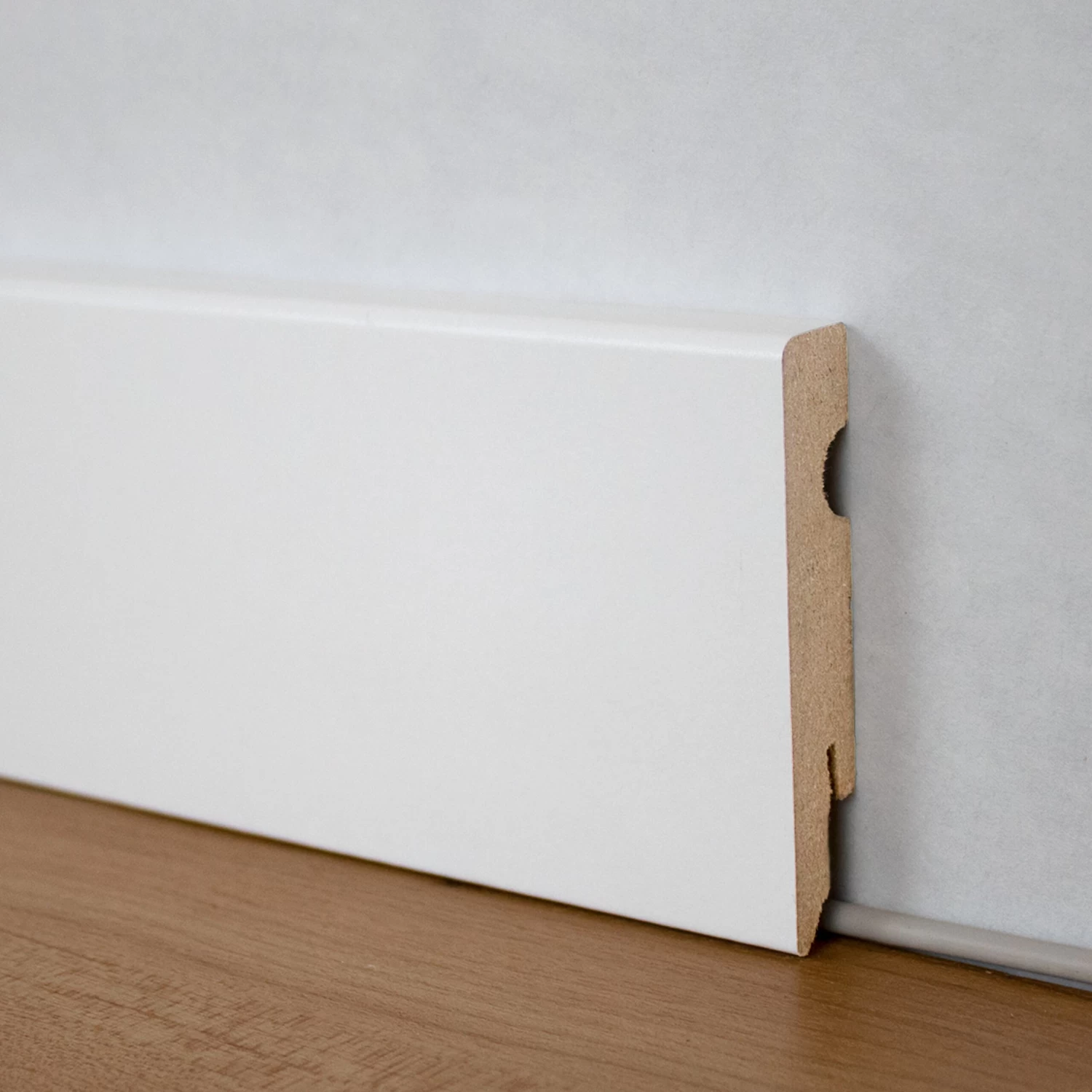 PROVISTON | Plinthe Carrée | Plinthe Plate | 15 X 80mm | MDF Blanc | Plinthe Mélaminée | Moderne 3 PROVISTON | Plinthe Carrée | Plinthe Plate | 15 X 80mm | MDF Blanc | Plinthe Mélaminée | Moderne – Image 3