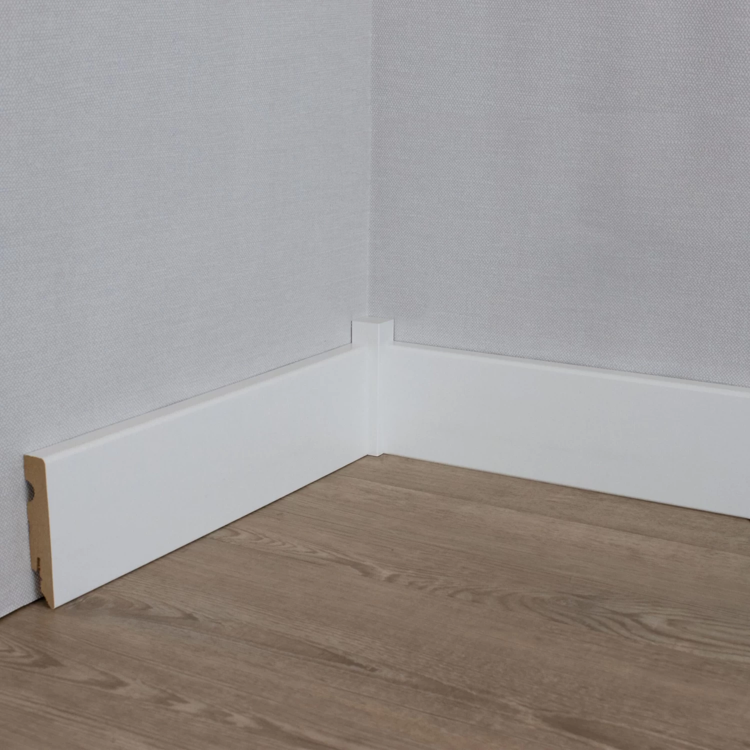 PROVISTON | Plinthe Carrée | Plinthe Plate | 15 X 80mm | MDF Blanc | Plinthe Mélaminée | Moderne 4 PROVISTON | Plinthe Carrée | Plinthe Plate | 15 X 80mm | MDF Blanc | Plinthe Mélaminée | Moderne – Image 4