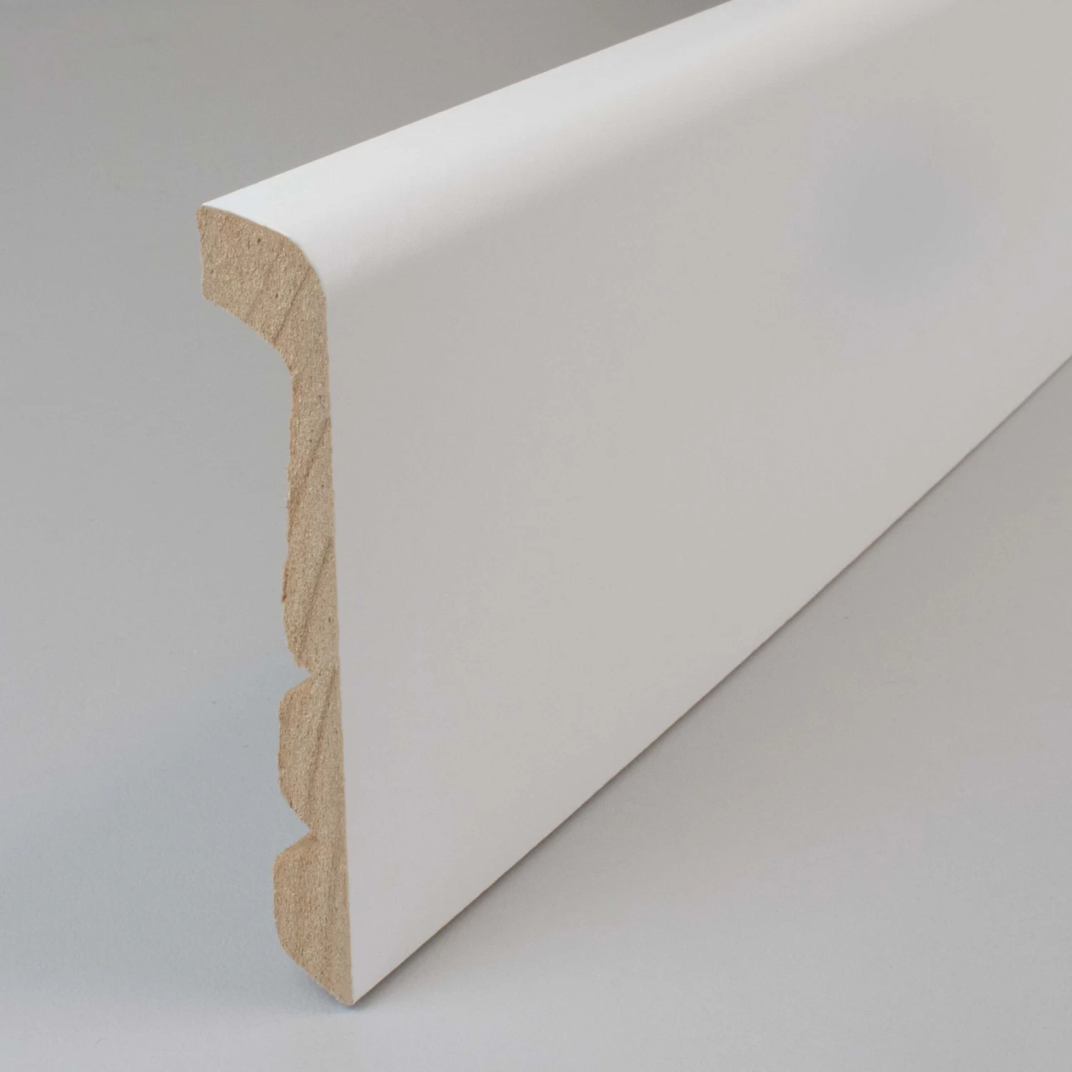 PROVISTON | Surplinthe | 92 X 24mm | Mélaminé Blanc | Ajustable Sur 3 Hauteurs | Plinthe De Rénovation MDF 2 PROVISTON | Surplinthe | 92 X 24mm | Mélaminé Blanc | Ajustable Sur 3 Hauteurs | Plinthe De Rénovation MDF – Image 2