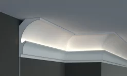 Angle Extérieur De Moulure LED KD202 En Polyuréthane