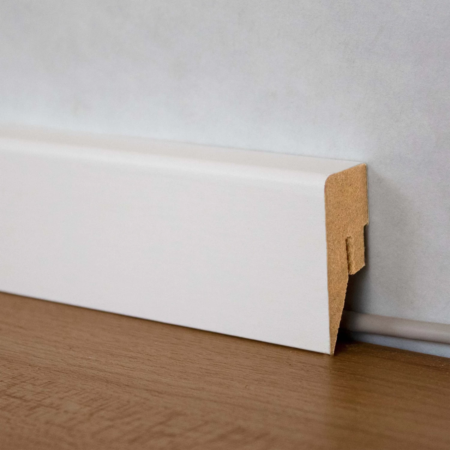 PROVISTON | Plinthe Blanche | 16 X 40mm | Plinthe Carrée | Moderne | MDF 3 PROVISTON | Plinthe Blanche | 16 X 40mm | Plinthe Carrée | Moderne | MDF – Image 3