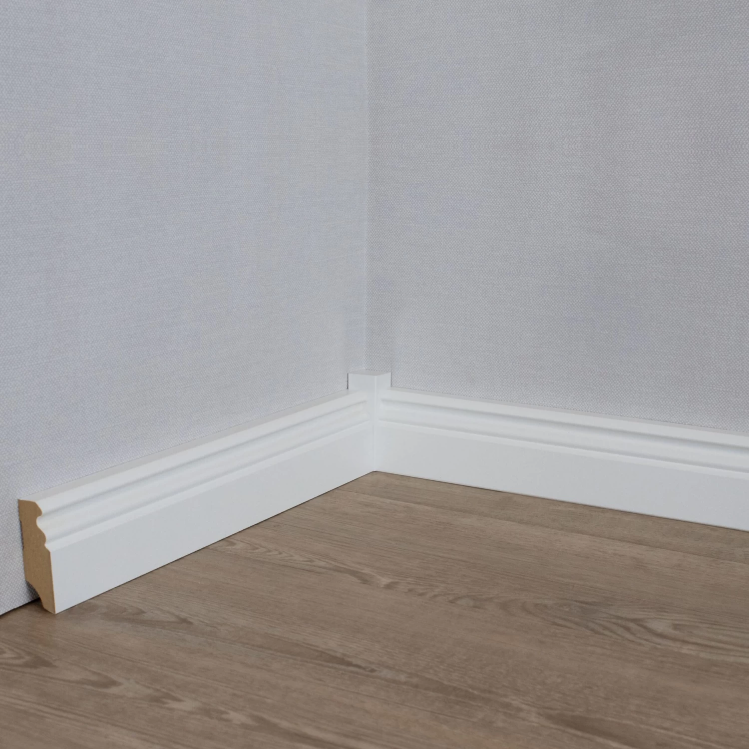 PROVISTON | MDF Mélaminé | Plinthe Moulurée | 16 X 80mm | Plinthe Blanche 3 PROVISTON | MDF Mélaminé | Plinthe Moulurée | 16 X 80mm | Plinthe Blanche – Image 3
