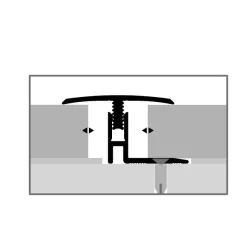 Küberit 561 Mono-Clip | Barre De Seuil Rattrapage Parquet | Largeur:31.5 Mm | Épaisseur:12-17 Mm -Décoratif Soldes Kueb 605610020 PIKTO