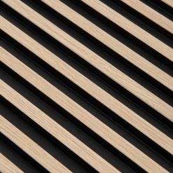 Mardom | Panneaux Acoustiques 3D "0046" | H: 2700 Mm X B: 120 Mm | Chêne Clair | Moderne