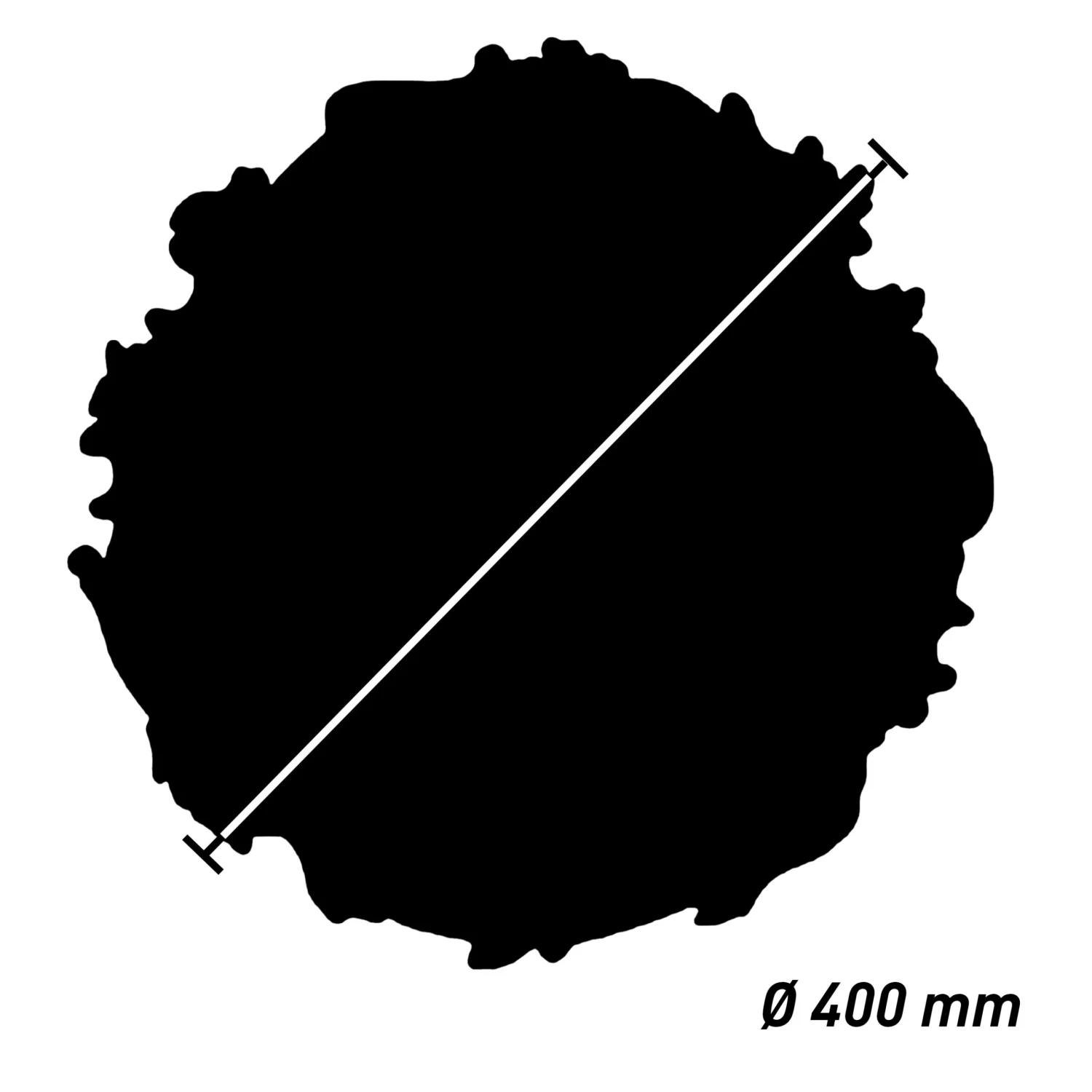 Rosace Classique Marbet R-7 | Ø 40 Cm | Polystyrène Léger Blanc 1 Rosace Classique Marbet R-7 | Ø 40 Cm | Polystyrène Léger Blanc