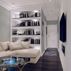 PROVISTON | Sockelleiste "NE009" | 17 X 100 X 2000 Mm | Weiß | Fußleiste | Kabelkanal | Hochwertig -Décoratif Soldes MD009 8