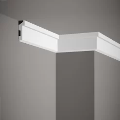 PROVISTON | Sockelleiste "NE024" | 27 X 80 X 2000 Mm | Weiß | Fußleiste | Kabelkanal | Hochwertig -Décoratif Soldes MD024 3