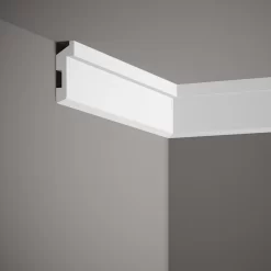 PROVISTON | Sockelleiste "NE024" | 27 X 80 X 2000 Mm | Weiß | Fußleiste | Kabelkanal | Hochwertig -Décoratif Soldes MD024 6