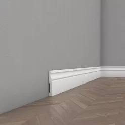 PROVISTON | Sockelleiste "NE095" | 15 X 120 X 2000 Mm | Weiß | Fußleiste | Wohndeko | Hochwertig -Décoratif Soldes MD095 4