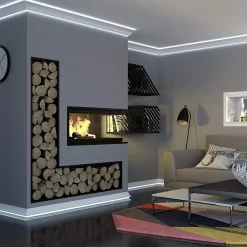 PROVISTON | LED Lichtleiste "NE362" | 86 X 172 X 2000 Mm | Weiß | Deckenleiste | Stuckleiste -Décoratif Soldes MD362 4