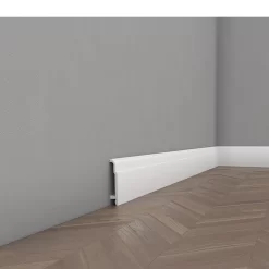 PROVISTON | Sockelleiste "NE363" | 23 X 106 X 2000 Mm | Weiß | Fußleiste | Kabelkanal | Hochwertig -Décoratif Soldes MD363 4