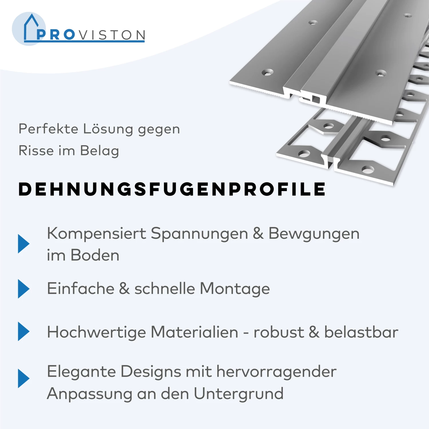 PROVISTON | Profilé De Dilatation | 67 X 4.5 X 2700 Mm | Alu Anodisé | Dilatation:2.5 Mm 3 PROVISTON | Profilé De Dilatation | 67 X 4.5 X 2700 Mm | Alu Anodisé | Dilatation:2.5 Mm – Image 3