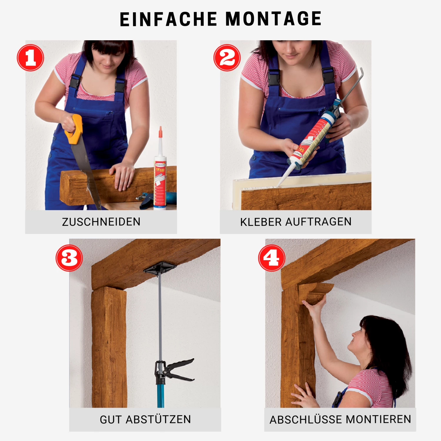 Wiesemann | Console | PU | 200 X 130 Mm | Chêne Foncé | Poutre Imitation Bois | Haute Densité 4 Wiesemann | Console | PU | 200 X 130 Mm | Chêne Foncé | Poutre Imitation Bois | Haute Densité – Image 4