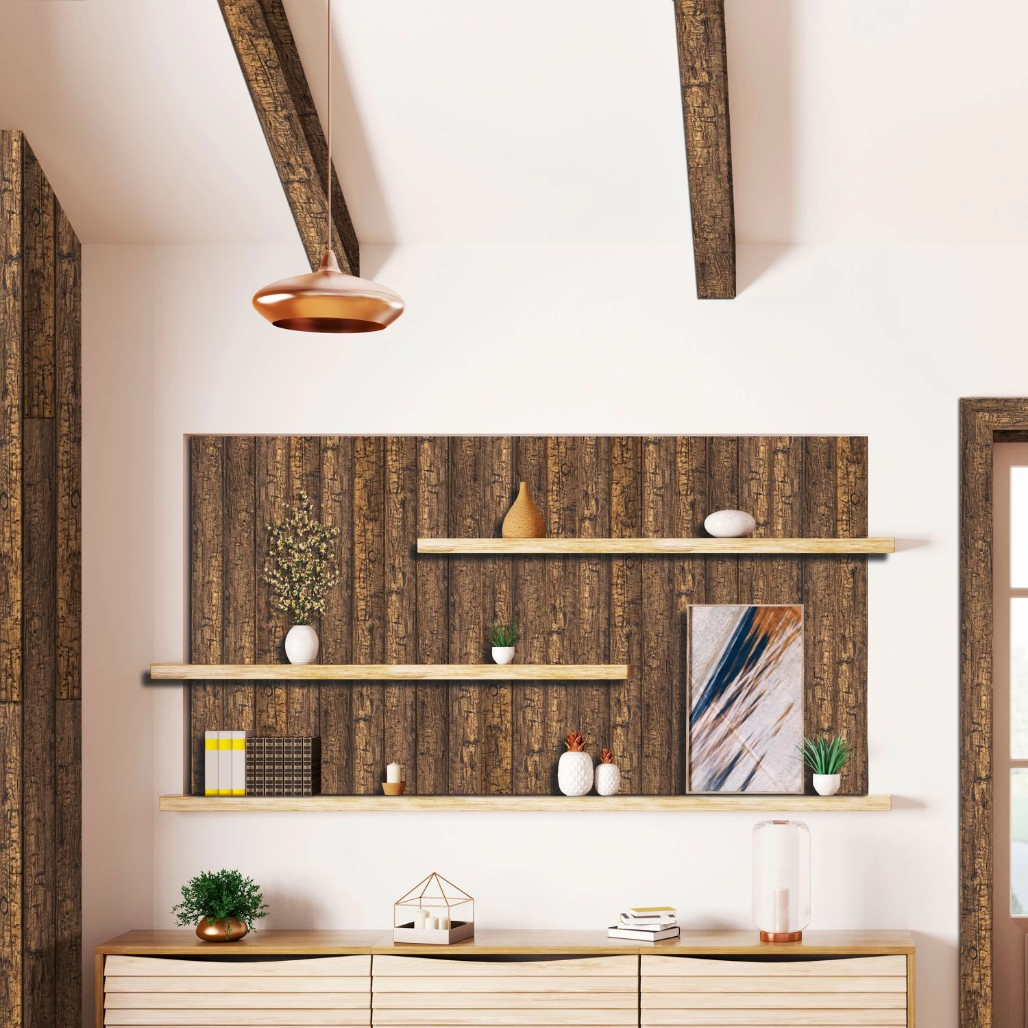 Wiesemann | Planche | PU | 130 X 30 X 2600 Mm | Chêne Foncé | Poutre Imitation Bois | Haute Densité 3 Wiesemann | Planche | PU | 130 X 30 X 2600 Mm | Chêne Foncé | Poutre Imitation Bois | Haute Densité – Image 3