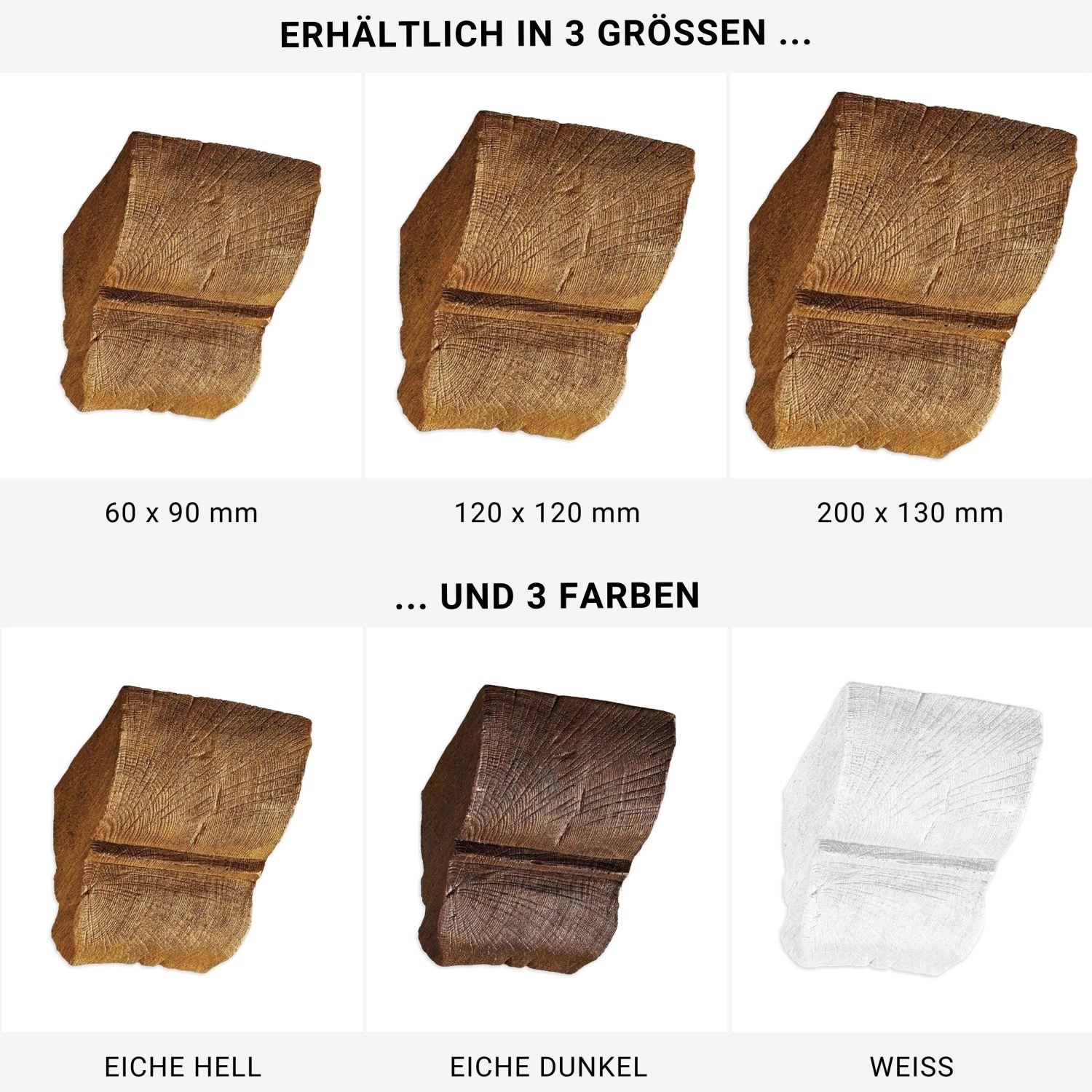 Wiesemann | Console | PU | 120 X 120 Mm | Chêne Foncé | Poutre Imitation Bois | Haute Densité 6 Wiesemann | Console | PU | 120 X 120 Mm | Chêne Foncé | Poutre Imitation Bois | Haute Densité – Image 6