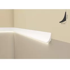 Moulure Lumineuse QL006 Mardom Decor | Moulure Murale Pour éclairage Indirect Polyuréthane Résistant -Décoratif Soldes QL006 1 1FZCEsYIhV5AP8