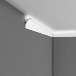 Corniche Cache Rideaux LED | QL011 | 91 X 130 Mm | Polyuréthane Résistant -Décoratif Soldes QL011 4
