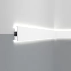 Moulure LED Sublime QL017 | 25 X 100 Mm | Polyuréthane HD, Résistant, éclairage Indirect -Décoratif Soldes QL017 5