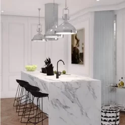 PROVISTON | Vorhangleiste "RM026T" | 41 X 100 X 2000 Mm | Weiß | Stuckleiste | Lichtleiste | Modern -Décoratif Soldes QL026T 4