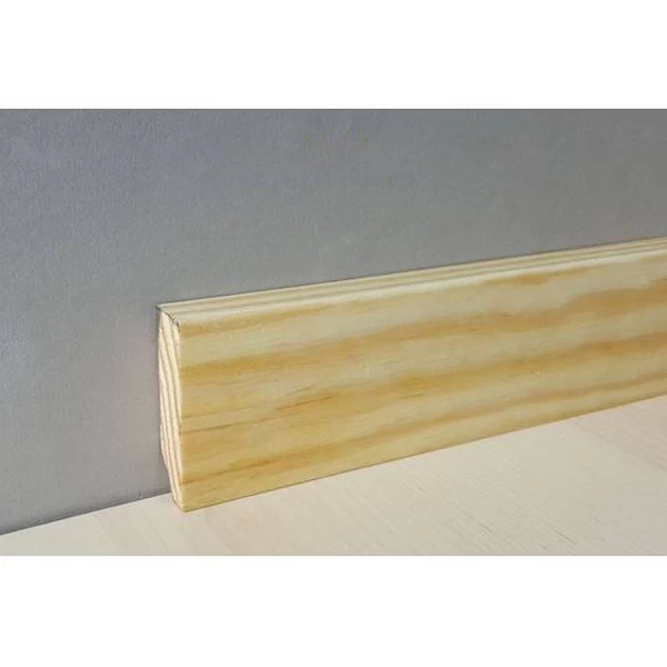 Plinthe (bois Massif - Pin) 60 - 80 Mm - Couleur: Pin Brut 4 Plinthe (bois Massif - Pin) 60 - 80 Mm - Couleur: Pin Brut – Image 4