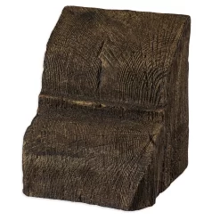 Wiesemann | Console | PU | 200 X 130 Mm | Chêne Foncé | Poutre Imitation Bois | Haute Densité