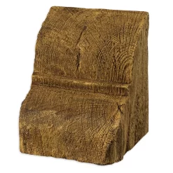 Wiesemann | Console | PU | 200 X 130 Mm | Chêne Clair | Poutre Imitation Bois | Haute Densité