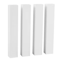 Jonctions Universelles Angles Rentrants /sortants, 18 X 18 X 118, Bois Massif Hêtre, Laqué En Blanc -Décoratif Soldes ZUB013B 1 scaled