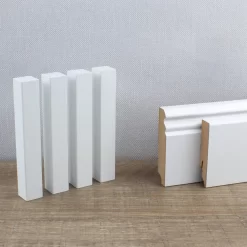 Jonctions Universelles Angles Rentrants /sortants, 18 X 18 X 118, Bois Massif Hêtre, Laqué En Blanc -Décoratif Soldes ZUB013B 5 scaled