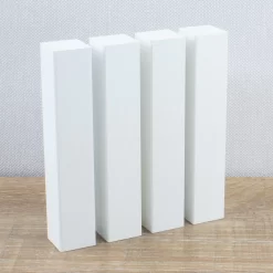 Jonctions Universelles Angles Rentrants /sortants, 22 X 22 X 118, Bois Massif Hêtre, Laqué En Blanc -Décoratif Soldes ZUB013C 4 scaled